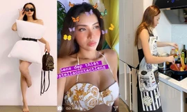 Sao Việt cách ly ngày 10: Loạt mỹ nhân siêu gợi cảm với mốt ‘váy gối’