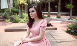 Nữ ca sĩ Bùi Lê Mận.