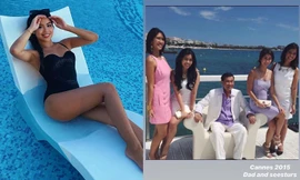 Tiên Nguyễn khoe dáng gợi cảm với đồ bơi sau khi đăng ảnh hiếm về các chị gái