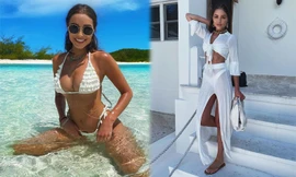 ‘Hoa hậu quyến rũ nhất thế giới’ khoe đường cong hút hồn với bikini