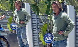 Brad Pitt trông già nua, lôi thôi sau tin đồn hẹn hò nữ phóng viên