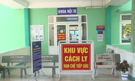 Khu cách ly Bệnh viện Đà Nẵng. Ảnh: Đoàn Nguyên/Zing
