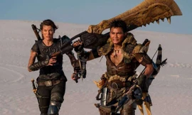 Cảnh trong phim "Thợ săn quái vật".