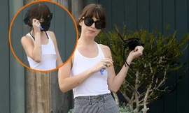 ‘Thả rông’ ra đường, mỹ nhân ‘50 sắc thái’ bị dân mạng chỉ trích