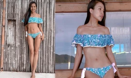 Hiền Thục gây choáng với hình thể ‘không phải dạng vừa’ với bikini ở tuổi 39