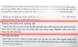 Keangnam cấm cư dân treo quốc kỳ