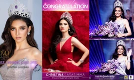 Hoa hậu Lào đẹp nhất lịch sử bất ngờ quay lại đường đua Hoa hậu Hoàn vũ