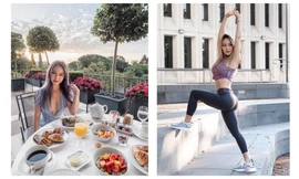 Ngất ngây với nhan sắc của huấn luyện viên - hotgirl Chloe Ting