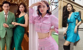 Hari Won-Trấn Thành phối đồ ton-sur-ton, Mai Phương Thúy diện váy xẻ ngực gợi cảm