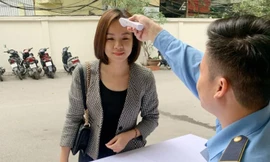 Bộ Xây dựng đo thân nhiệt, phun khử trùng chống dịch Covid-19 