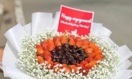'Sốt' hoa ăn được ngay trong ngày Valentine