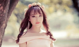 Vẻ đẹp gợi cảm của nữ sinh đạt giải Vàng dancesport