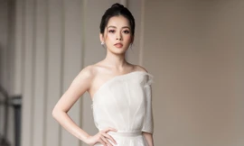 Chi Pu đẹp tinh khôi, rạng rỡ trong váy cưới trắng