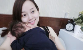 Ly Kute làm thơ tặng con trai đầu lòng