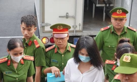 Bị cáo Ngọc Trinh.