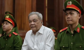 Ông Trần Quí Thanh tại phiên tòa.