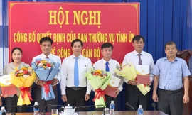 Tỉnh ủy Tây Ninh điều động và bổ nhiệm nhiều cán bộ chủ chốt