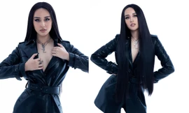 Mai Phương Thuý sắc lạnh tựa nữ điệp viên, hờ hững áo vest khoe vòng 1 nóng bỏng