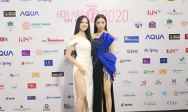 Dàn Hoa hậu, Á hậu khoe dáng nóng bỏng tại họp báo Chung kết toàn quốc HHVN 2020