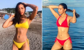 Cô gái da màu sở hữu body bốc lửa lên ngôi Hoa hậu Hoàn vũ Nhật Bản 2020