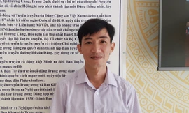 Bạn Trần Văn Duẩn - người đoạt giải nhất cuộc thi tuần 11.