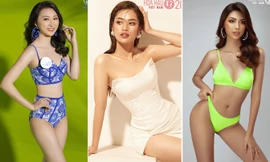 Dàn thí sinh quen mặt sở hữu sắc vóc nóng bỏng dự thi Hoa hậu Việt Nam 2020.