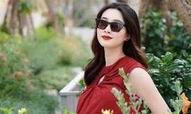 Hoa hậu Thu Thảo hạ sinh con trai, gia đình nhỏ đã 'đủ nếp đủ tẻ' cực hạnh phúc