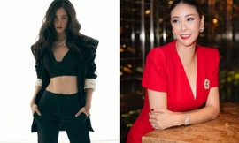 Tiểu Vy mặc khoe eo 'con kiến', Hà Kiều Anh gợi cảm không kém với váy xẻ sâu