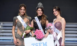 Tân Hoa hậu Hoàn vũ Croatia Mirna Naiia Marić.