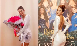 Mâu Thuỷ diện váy bó sát khoét lưng táo bạo, khoe đường cong nóng bỏng