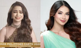 Tân Hoa hậu Trái đất Philippines 2020 bật khóc khi đăng quang online ngay tại nhà