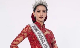 Tân Hoa hậu Indonesia là siêu mẫu cao 1m78, trình catwalk 'không phải dạng vừa'