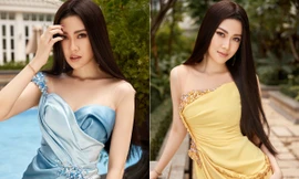 Siêu mẫu Thu Hằng 'tái xuất' khoe ngực đầy nóng bỏng, khẳng định vẫn độc thân 