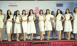 Top 60 thí sinh khoe sắc tại họp báo Vòng Bán kết toàn quốc Hoa hậu Việt Nam 2020