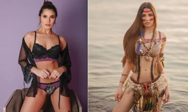 Không thể rời mắt trước đường cong 'bỏng rẫy' của tân Hoa hậu Trái đất Brazil