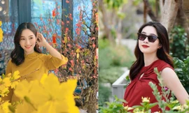 Nhan sắc vẫn xinh đẹp 'không tì vết' của Hoa hậu Thu Thảo khi bầu bí lần 2