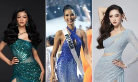 Ngắm lại loạt váy dạ hội nóng bỏng mỹ nhân Việt mang tới trường quốc tế năm 2019