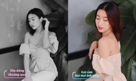 Ngày cách ly thứ 6: Hướng dẫn 50 sắc thái chụp ảnh tại gia, Đỗ Mỹ Linh khoe vai trần sexy