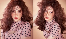 Á hậu Phương Nga 'tái xuất' với tạo hình công chúa tóc xù, khoe khéo thềm ngực gợi cảm