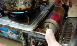 Nguy kịch vì nổ bình ga khi nấu ăn