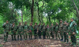 Lực lượng biên phòng Campuchia. Ảnh: Phnom Penh Post