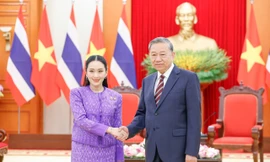Thủ tướng Thái Lan hội kiến Tổng Bí thư Tô Lâm