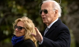 Tổng thống Mỹ Joe Biden và Phu nhân. (Ảnh: AP)