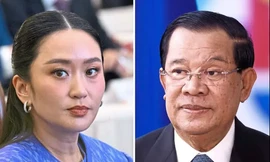 Thủ tướng Thái Lan Paetongtarn Shinawatra và Chủ tịch Thượng viện Campuchia Hun Sen