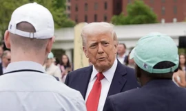 Tổng thống Mỹ Donald Trump. (Ảnh: Reuters)