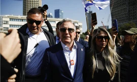 Đặc phái viên Mỹ về Trung Đông Steve Witkoff ở Tel Aviv ngày 30/1. (Ảnh: Reuters)