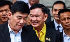 Cựu Thủ tướng Thaksin Shinawatra. (Ảnh: Reuters)