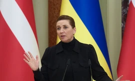 Thủ tướng Đan Mạch Mette Frederiksen. (Ảnh: Getty)