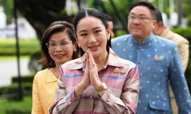 Thủ tướng Thái Lan Paetongtarn Shinawatra. (Ảnh: AP)