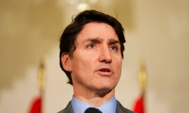 Thủ tướng Canada Justin Trudeau. (Ảnh: AP)